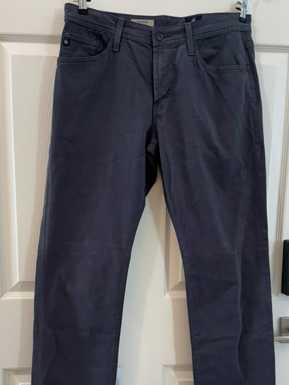Ag Adriano Goldschmied Men's Chinos Pants Gray